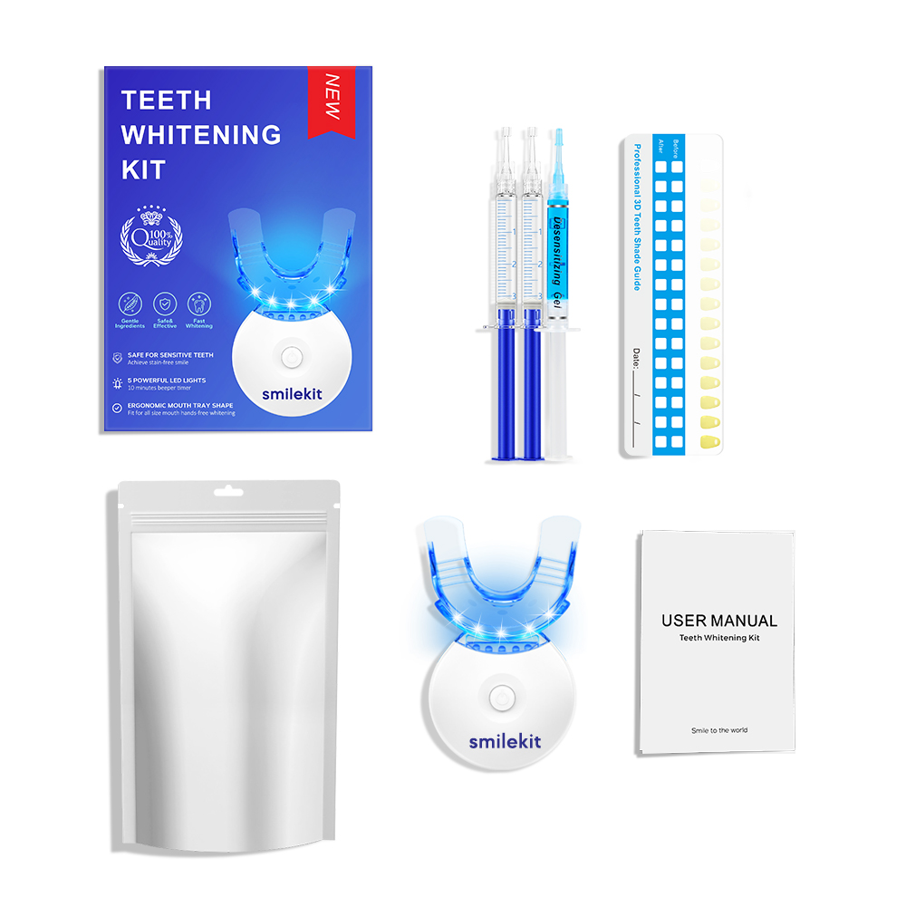 Teeth Whitening Kit At Home - 치아 미백 키트 - 35% 카바마이드