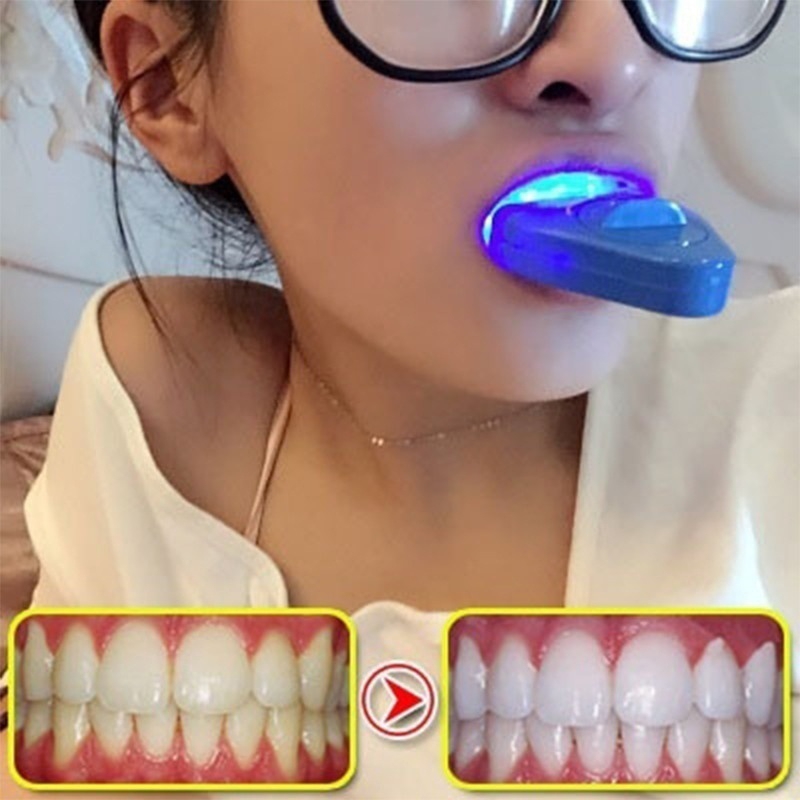 Teeth Whitening Video - LED 치아 미백 라이트 화이트닝 블루