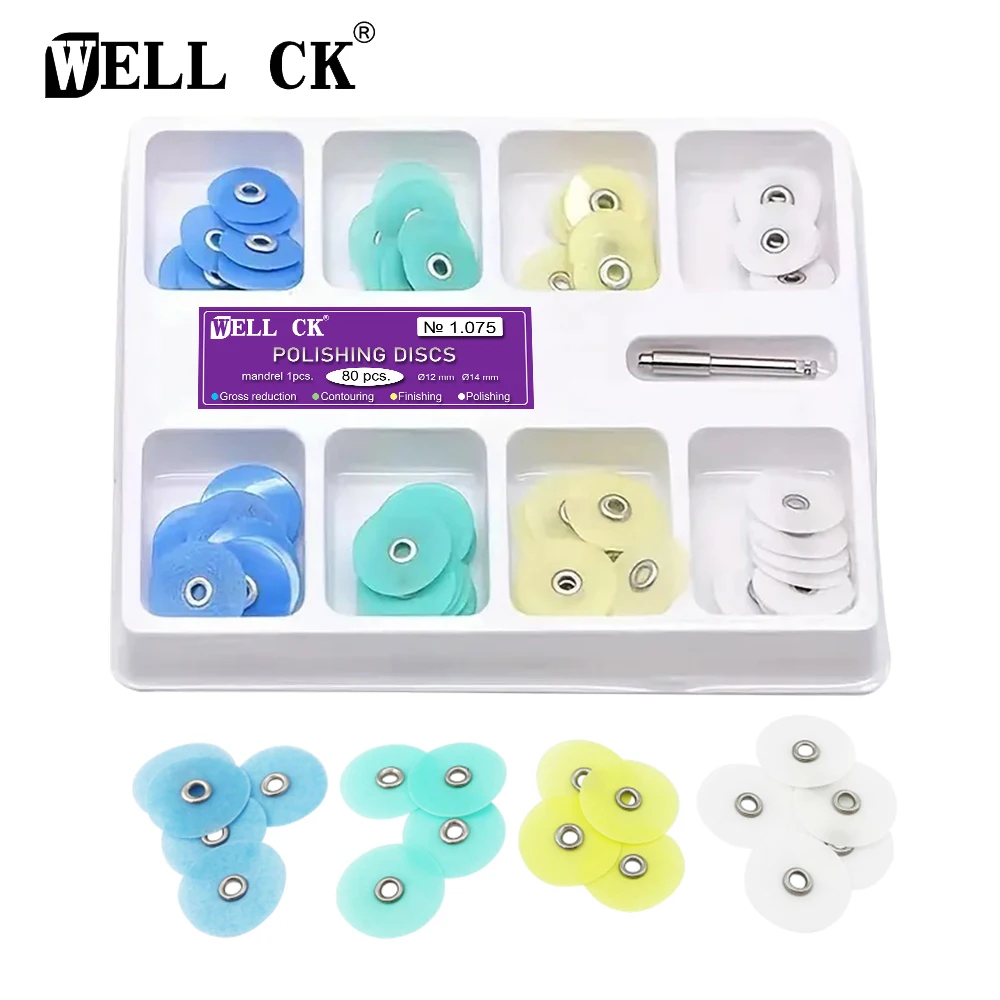 Teeth Whitening Professional - WELLCK 치과 연마 디스크 총 감소
