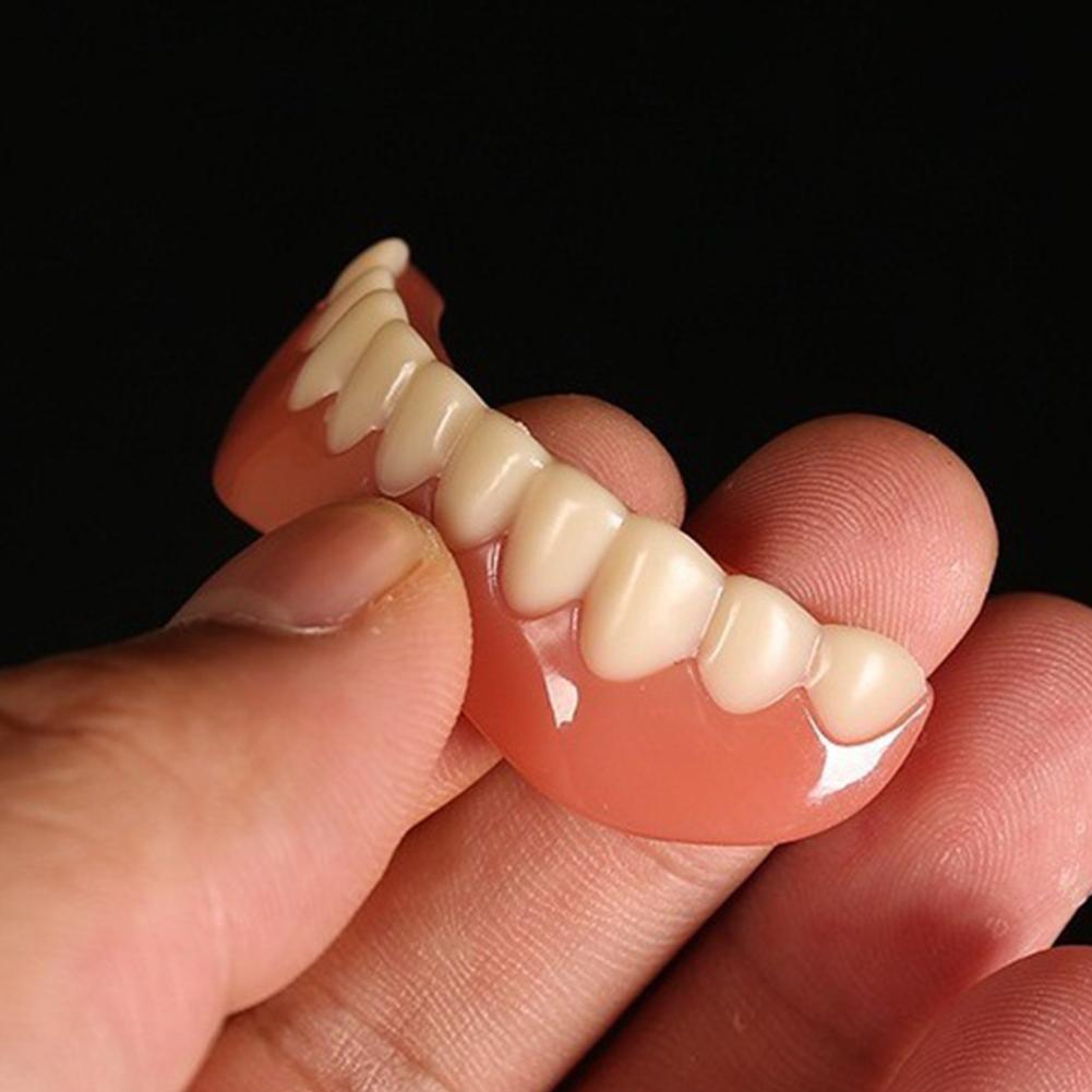 새로운 가짜 치아 실리콘 상하 틀니 완벽한 웃음 틀니  - Teeth Whitening Mask 리뷰 및 가격