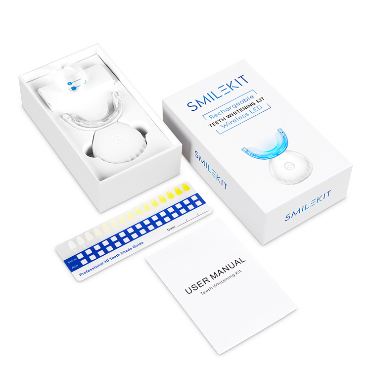 무선 충전 기능이 있는 치아 미백 키트, LED 라이트 - Teeth Whitening Kit At Home 리뷰 및 가격