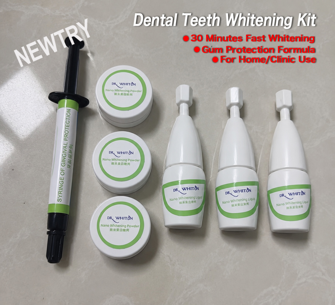 30분 빠른 미백 촉진제 치아 미백 키트 구강 관리 미 - Teeth Whitening Video 리뷰 및 가격