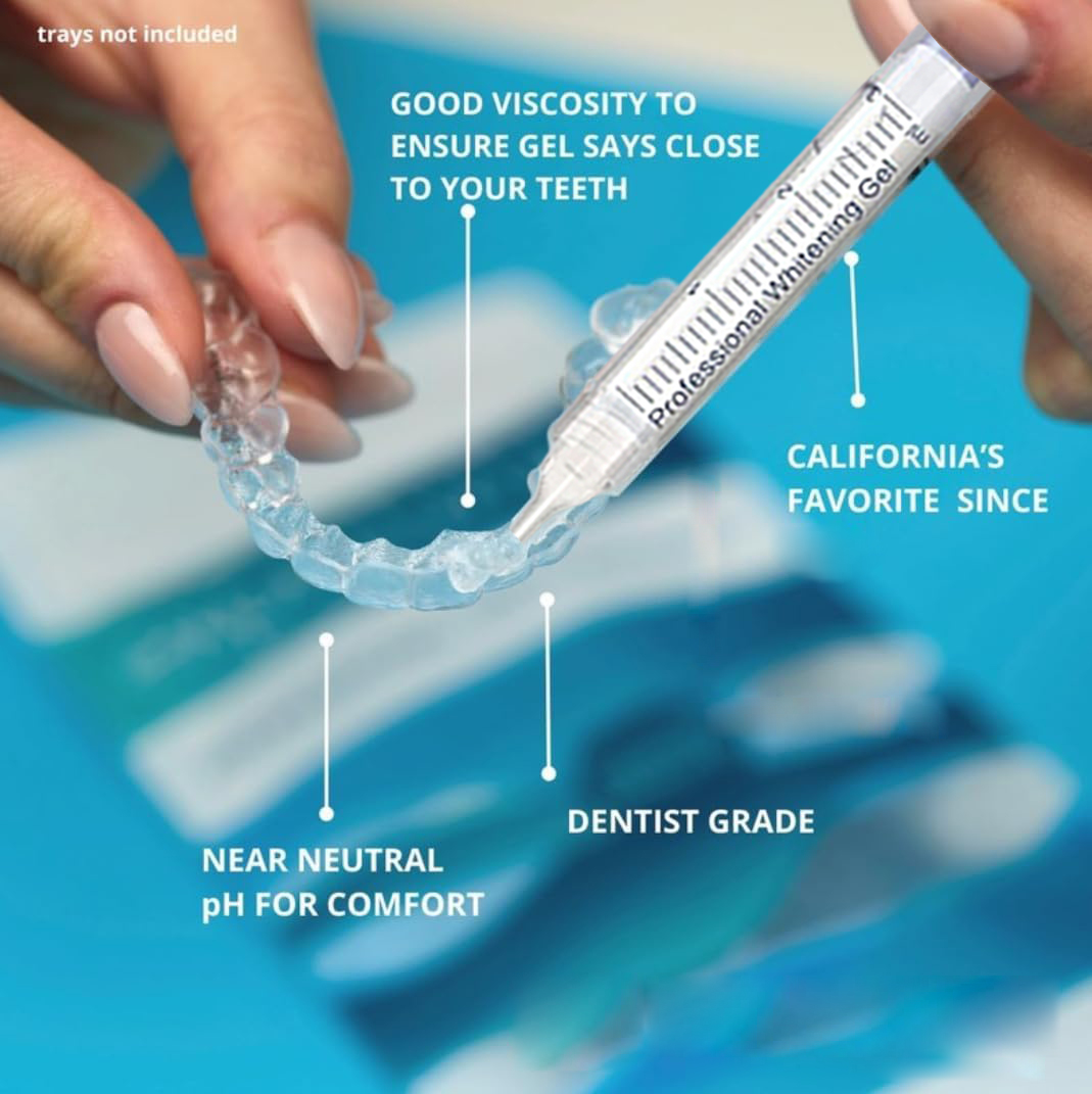 치아 미백 젤 리필 주사기 치아 미백 젤 인비스알라인  - Teeth Whitening Mask 리뷰 및 가격