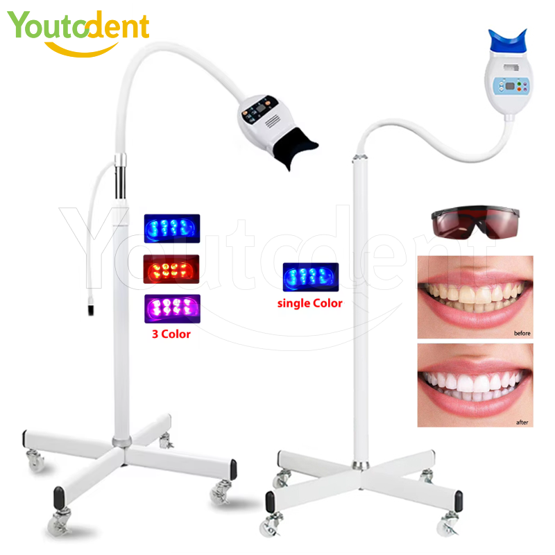 40W 치과 실험실 장비 치아 미백 램프 8 LED 1 - Teeth Whitening Video 리뷰 및 가격