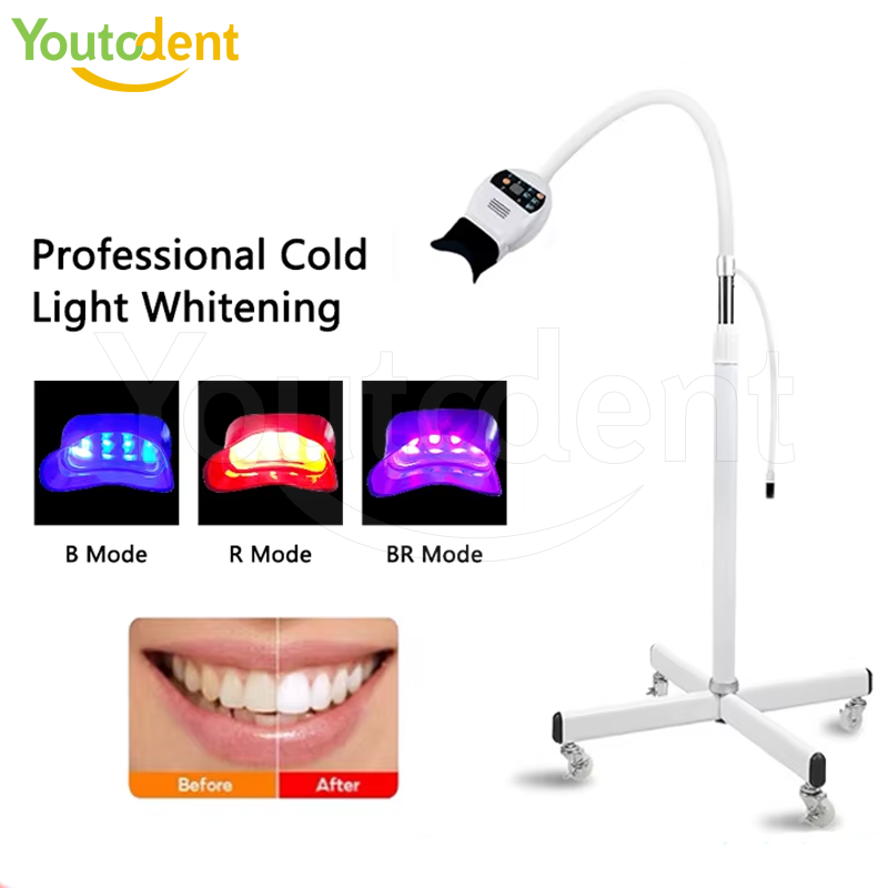 40W 치과 실험실 장비 치아 미백 램프 8 LED 1 - Teeth Whitening Video 리뷰 및 가격