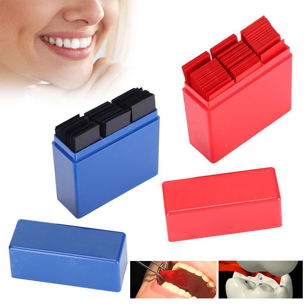 300매 치과용 교합지 블루 레드 양면 바이트 스트립  - Teeth Whitening Professional 리뷰 및 가격