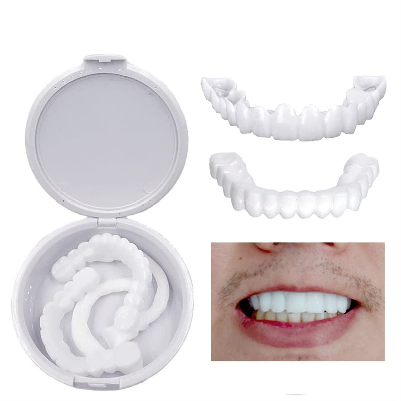 핫 티스 베니어 화이트닝 틀니 교정기 임시 가짜 치아  - Teeth Whitening Mask 리뷰 및 가격