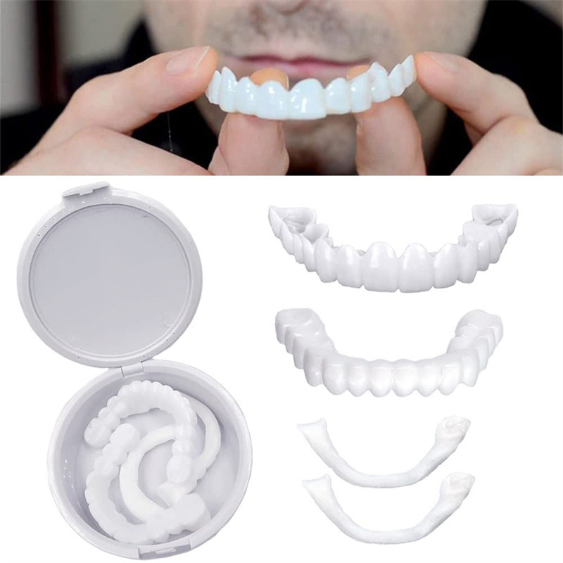핫 티스 베니어 화이트닝 틀니 교정기 임시 가짜 치아  - Teeth Whitening Mask 리뷰 및 가격