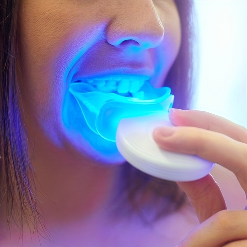 치아 미백 램프 키트 Led 라이트 마우스 가드 치아  - Teeth Whitening Kit At Home 리뷰 및 가격