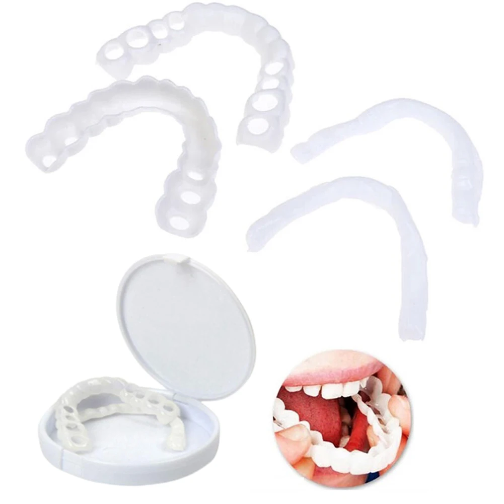 남녀공용 미백 대체 스마일 스냅 치아, 편안한 상하 턱 - Teeth Whitening Mask 리뷰 및 가격